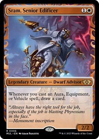 Sram, Senior Edificer (6) [March of the Machine: Multiverse Legends]
