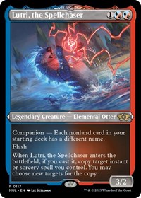 Lutri, the Spellchaser (Foil Etched) (117) [March of the Machine: Multiverse Legends]