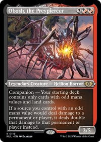 Obosh, the Preypiercer (Foil Etched) (119) [March of the Machine: Multiverse Legends]