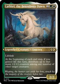 Lathiel, the Bounteous Dawn (Foil Etched) (115) [March of the Machine: Multiverse Legends]