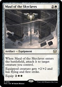 Maul of the Skyclaves (195) [Commander: March of the Machine]