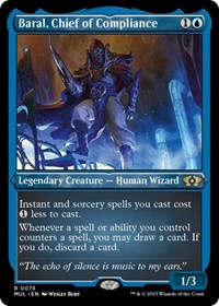 Baral, Chief of Compliance (Foil Etched) (73) [March of the Machine: Multiverse Legends]