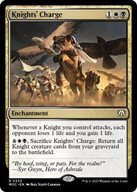Knights' Charge (333) [Commander: March of the Machine]