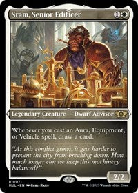 Sram, Senior Edificer (Foil Etched) (71) [March of the Machine: Multiverse Legends]