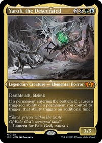 Yarok, the Desecrated (Foil Etched) (128) [March of the Machine: Multiverse Legends]