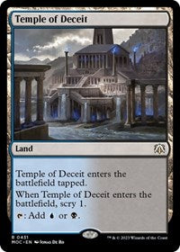 Temple of Deceit (431) [Commander: March of the Machine]