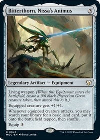Bitterthorn, Nissa's Animus (45) [Commander: March of the Machine]