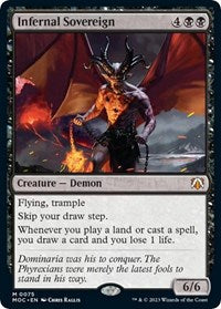Infernal Sovereign (75) [Commander: March of the Machine]