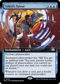 Teferi's Talent (Extended Art) (82) [Commander: March of the Machine]