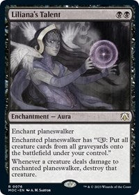 Liliana's Talent (76) [Commander: March of the Machine]