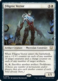 Filigree Vector (15) [Commander: March of the Machine]