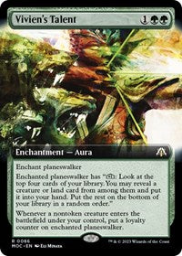 Vivien's Talent (Extended Art) (86) [Commander: March of the Machine]
