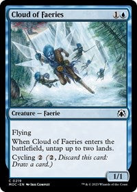 Cloud of Faeries (219) [Commander: March of the Machine]