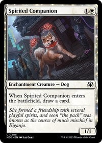 Spirited Companion (208) [Commander: March of the Machine]