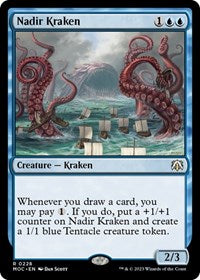 Nadir Kraken (228) [Commander: March of the Machine]