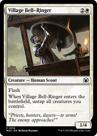 Village Bell-Ringer (216) [Commander: March of the Machine]