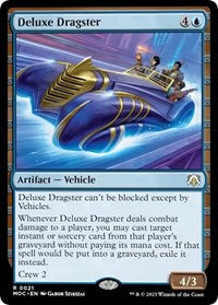 Deluxe Dragster (21) [Commander: March of the Machine]