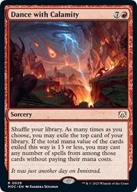 Dance with Calamity (29) [Commander: March of the Machine]