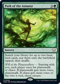 Path of the Animist (38) [Commander: March of the Machine]