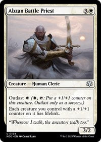 Abzan Battle Priest (164) [Commander: March of the Machine]