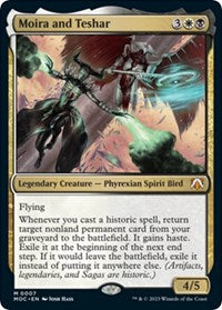 Moira and Teshar (7) [Commander: March of the Machine]