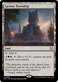 Gavony Township (406) [Commander: March of the Machine]