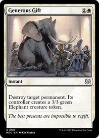 Generous Gift (187) [Commander: March of the Machine]