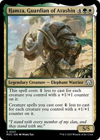 Hamza, Guardian of Arashin (327) [Commander: March of the Machine]