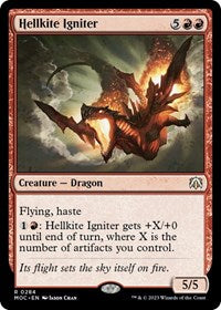 Hellkite Igniter (284) [Commander: March of the Machine]