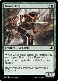 Wood Elves (316) [Commander: March of the Machine]