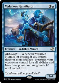 Vedalken Humiliator (243) [Commander: March of the Machine]