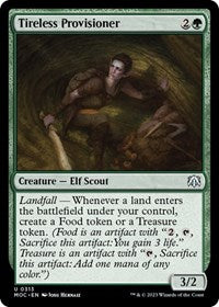 Tireless Provisioner (313) [Commander: March of the Machine]