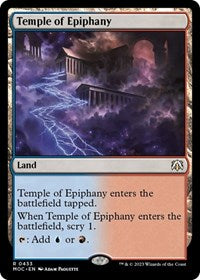 Temple of Epiphany (433) [Commander: March of the Machine]