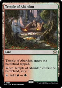 Temple of Abandon (430) [Commander: March of the Machine]