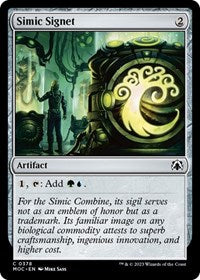 Simic Signet (378) [Commander: March of the Machine]