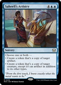 Saheeli's Artistry (234) [Commander: March of the Machine]