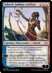 Saheeli, Sublime Artificer (338) [Commander: March of the Machine]