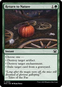 Return to Nature (309) [Commander: March of the Machine]