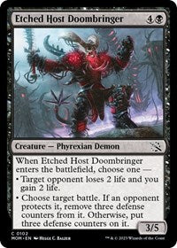 Etched Host Doombringer (102) [March of the Machine]