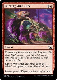 Burning Sun's Fury (133) [March of the Machine]