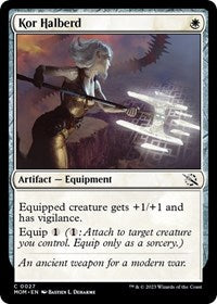 Kor Halberd (27) [March of the Machine]