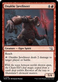 Onakke Javelineer (156) [March of the Machine]