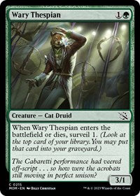 Wary Thespian (215) [March of the Machine]
