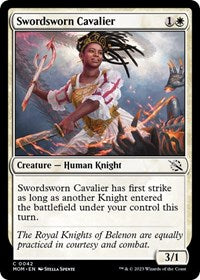 Swordsworn Cavalier (42) [March of the Machine]