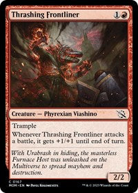 Thrashing Frontliner (167) [March of the Machine]