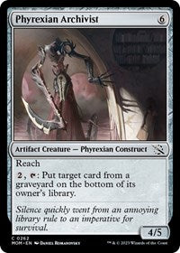 Phyrexian Archivist (262) [March of the Machine]