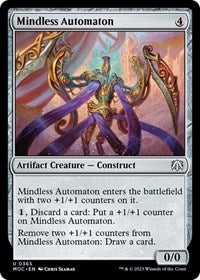 Mindless Automaton (365) [Commander: March of the Machine]