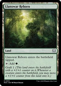 Llanowar Reborn (413) [Commander: March of the Machine]