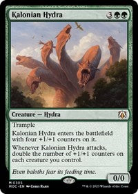 Kalonian Hydra (305) [Commander: March of the Machine]