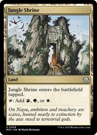 Jungle Shrine (408) [Commander: March of the Machine]